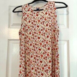 NWT - Old Navy Luxe Sleeveless Floral Top - Medium